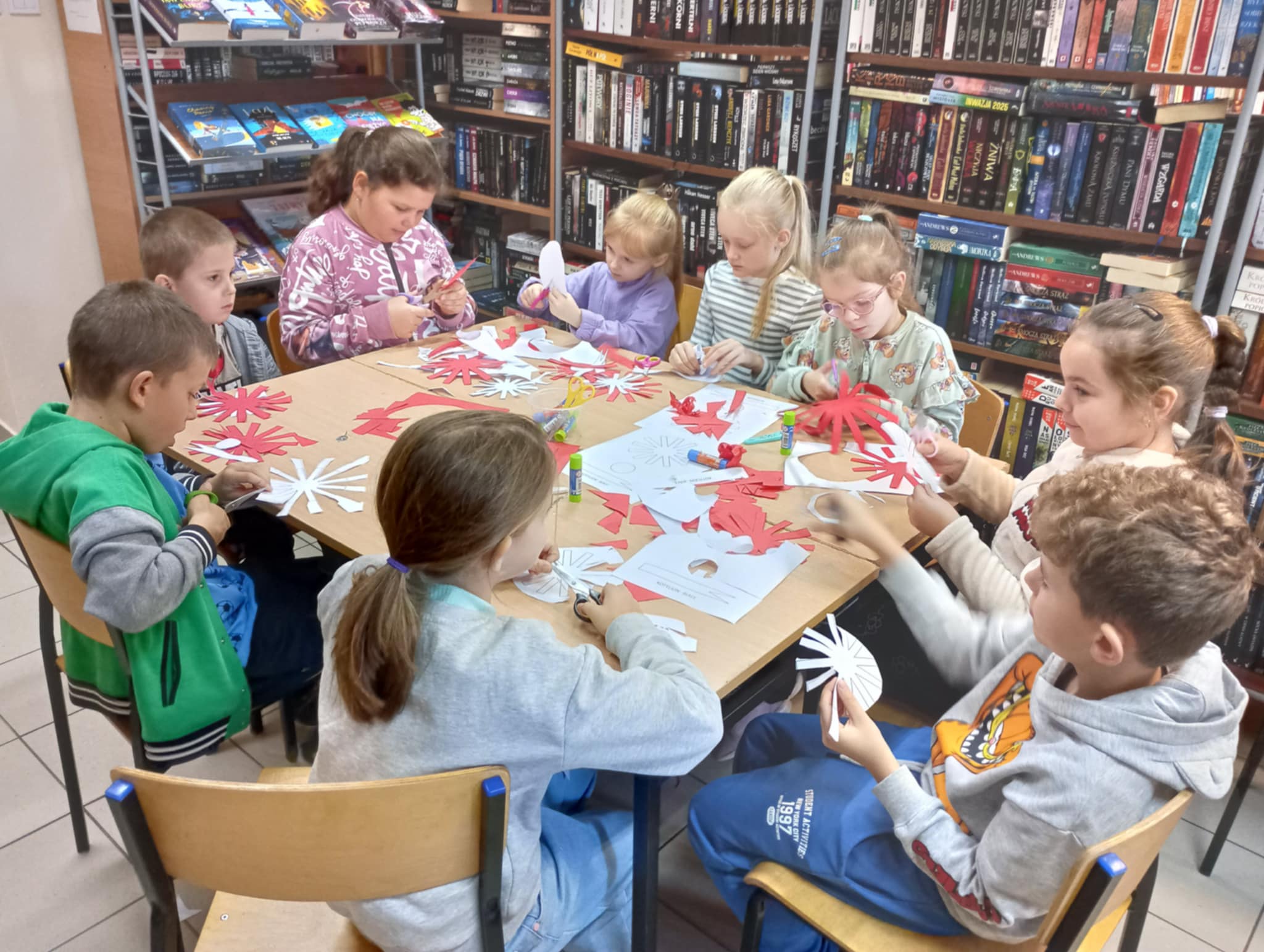 Warsztaty czytelniczo-plastyczne w Bibliotece Publicznej Gminy Turek