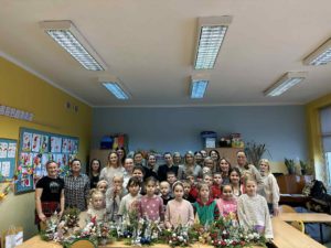 Warsztaty bożonarodzeniowe w kl.2a