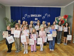 II Międzyszkolny Konkurs Piosenki Anglojęzycznej „English in songs”