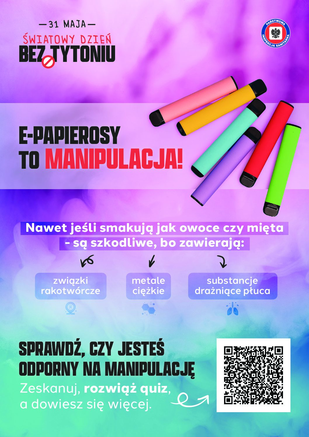 Światowy Dzień bez Tytoniu 2025                   31 maja