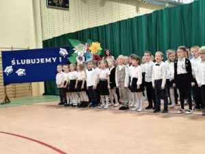 Ślubowanie klas pierwszych