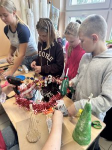 Dekoracje świąteczne w klasie VC