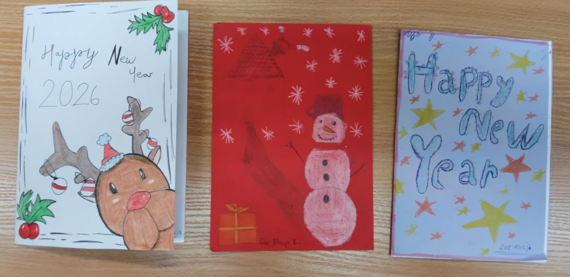 eTwinning Christmas cards exchange – wymiana kartek świątecznych z życzeniami