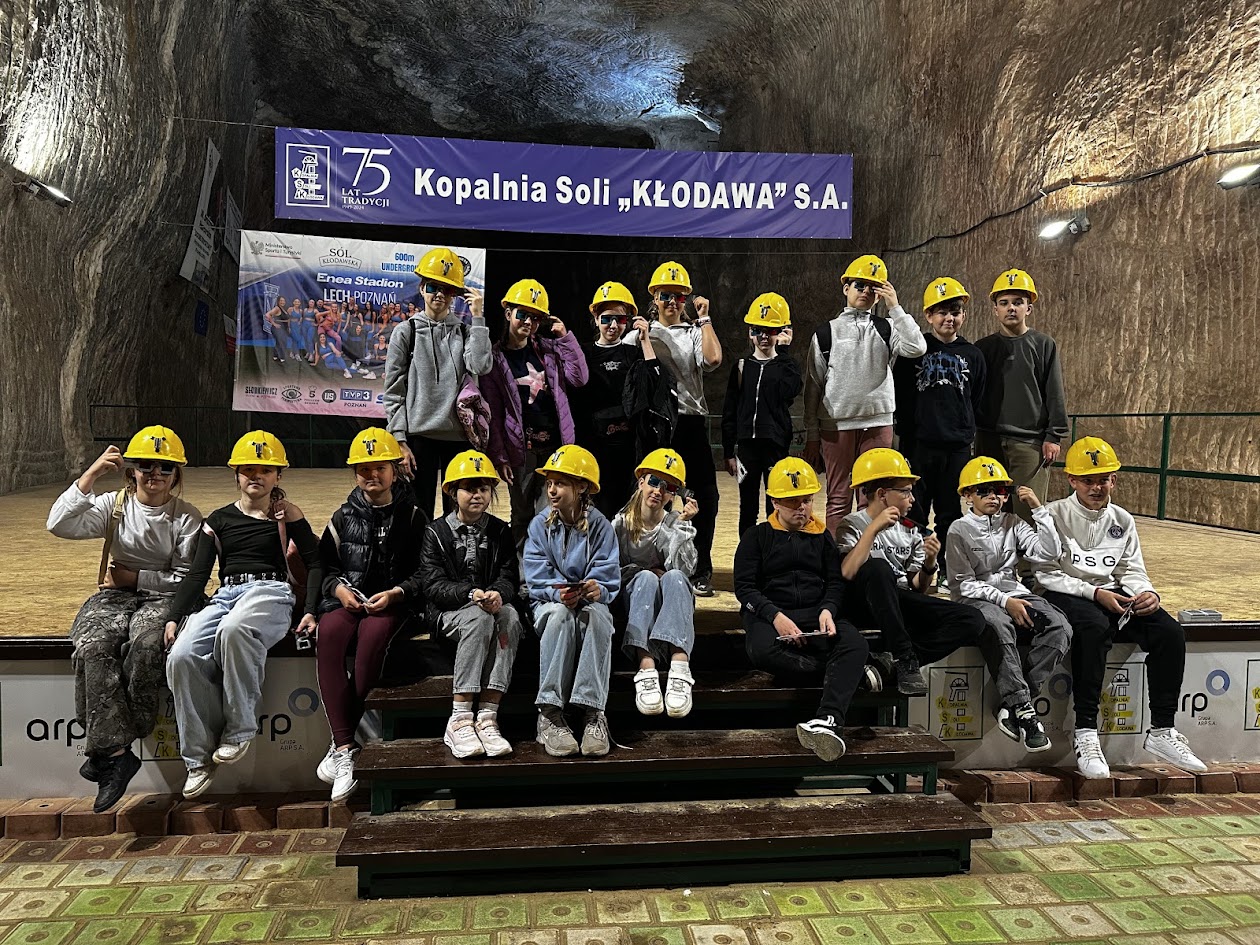 Wycieczka klasy 5c i 5b do Kopalni Soli w Kłodawie